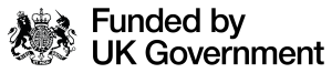 Funded by UK government logo